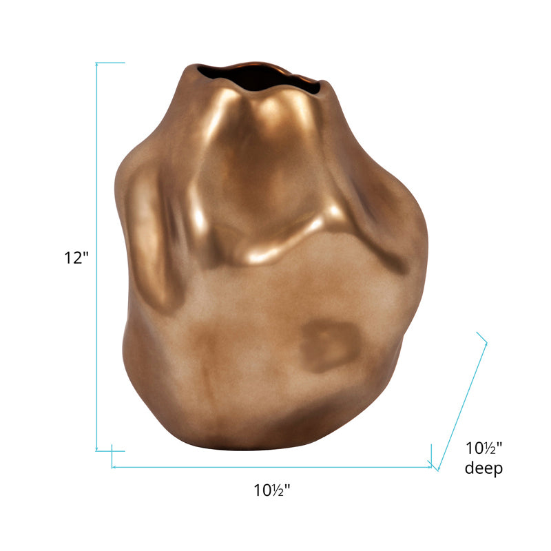 The Bronze Abstract Vase