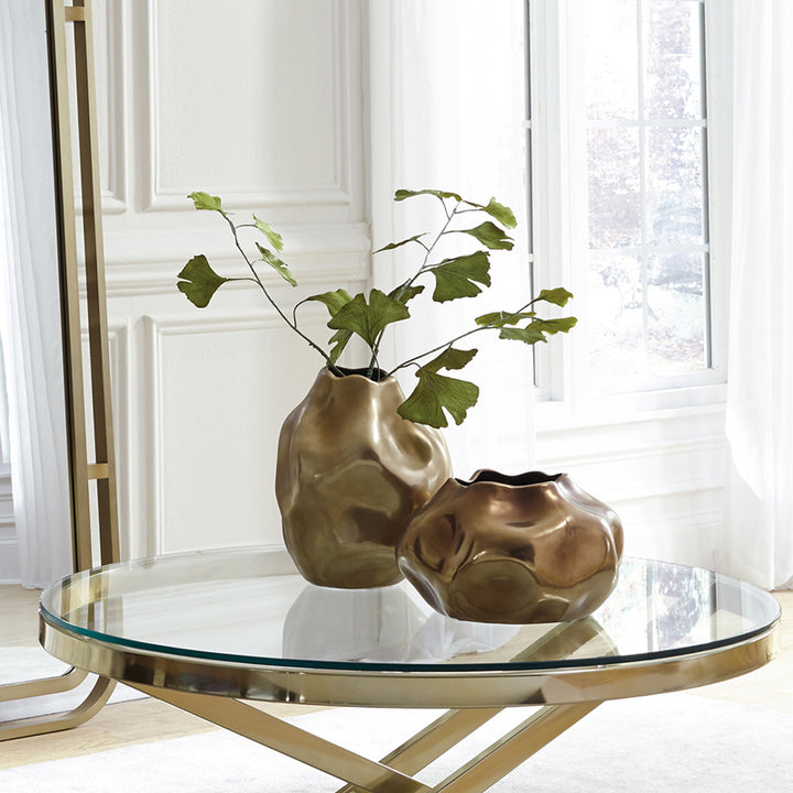 The Bronze Abstract Vase