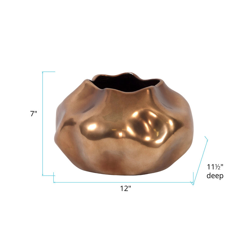 The Bronze Abstract Vase