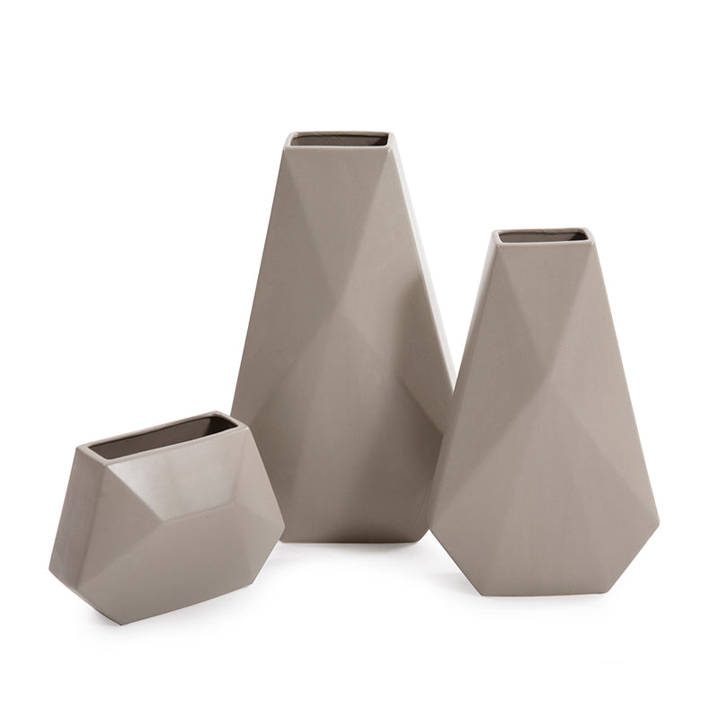 The Geo Stone Vase