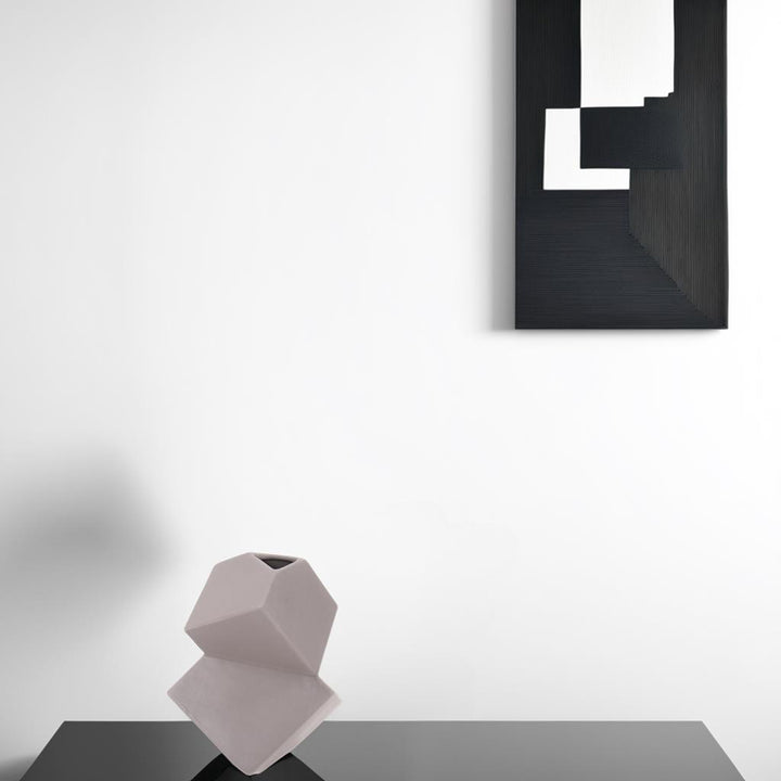 The Geo Stone Vase