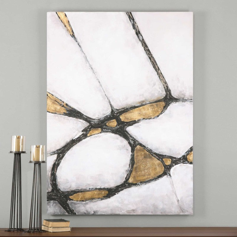 Abstract - Art - Gold And Black