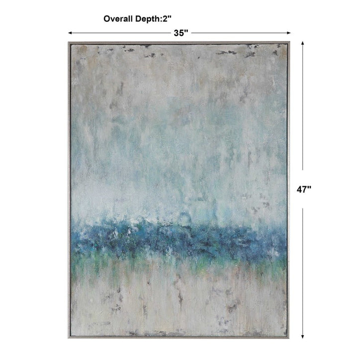 Tidal Wave - Abstract Art - Blue