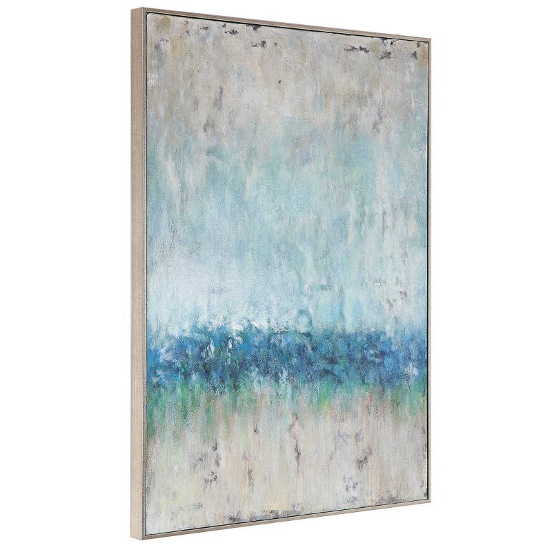 Tidal Wave - Abstract Art - Blue