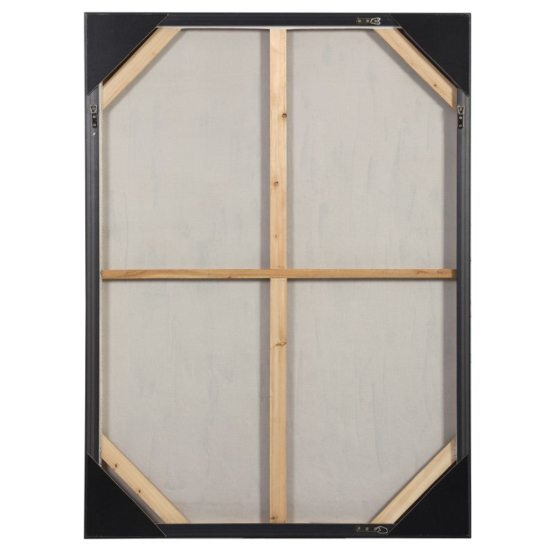 Organized Chaos - Hand Painted Canvas - Pearl Silver