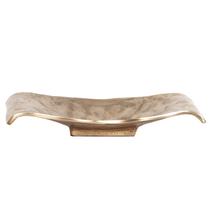 Scrolled Metal Tray / Wall Art