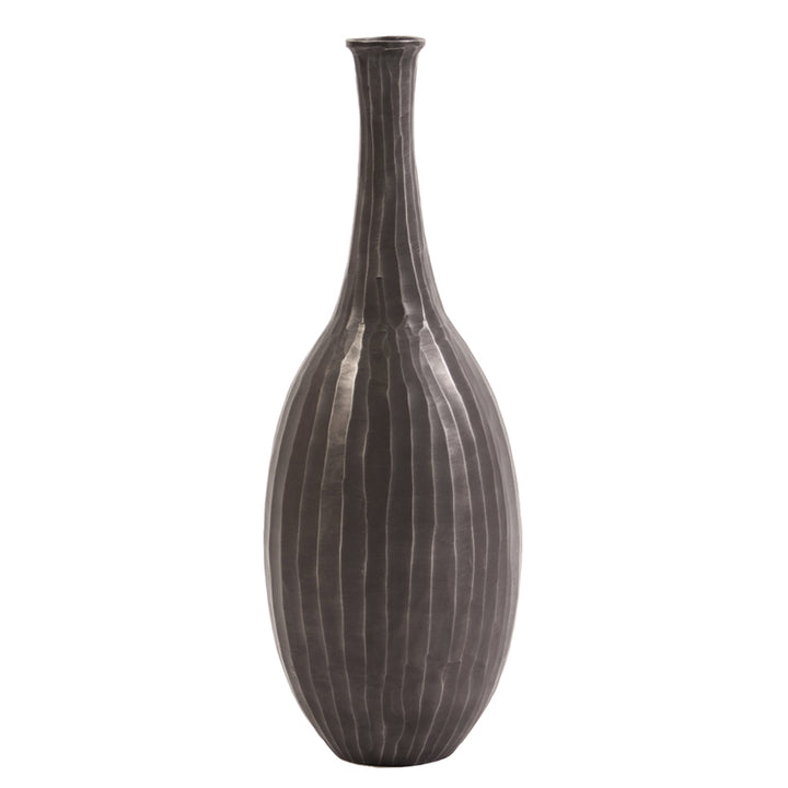 Chiseled Metal Bottle