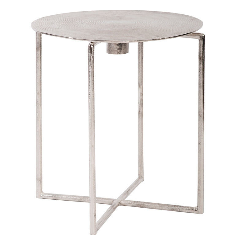Spiral Top Accent Table