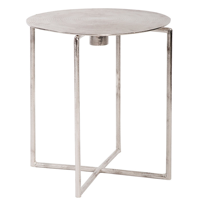 Spiral Top Accent Table