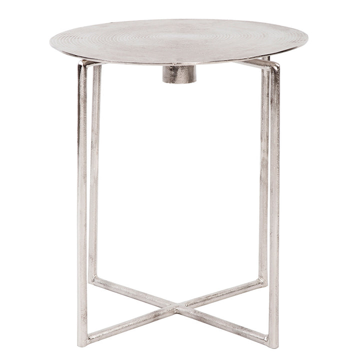 Spiral Top Accent Table