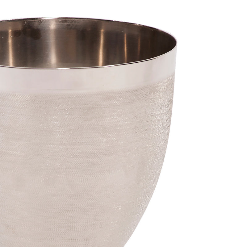 Textured Aluminum Vase