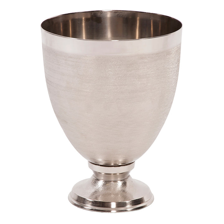 Textured Aluminum Vase
