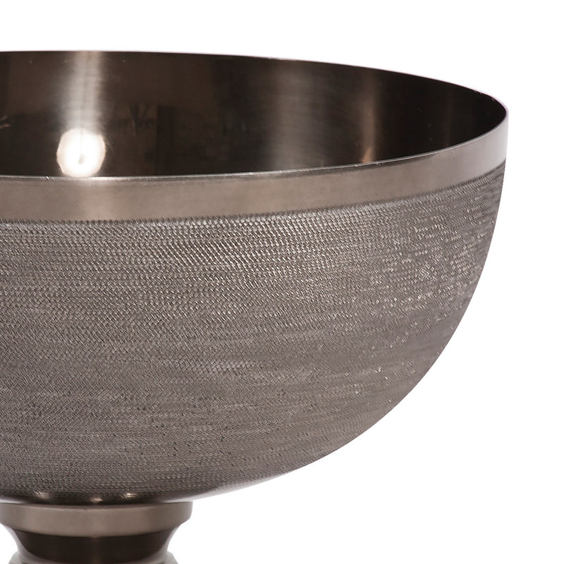 Textured Aluminum Bowl
