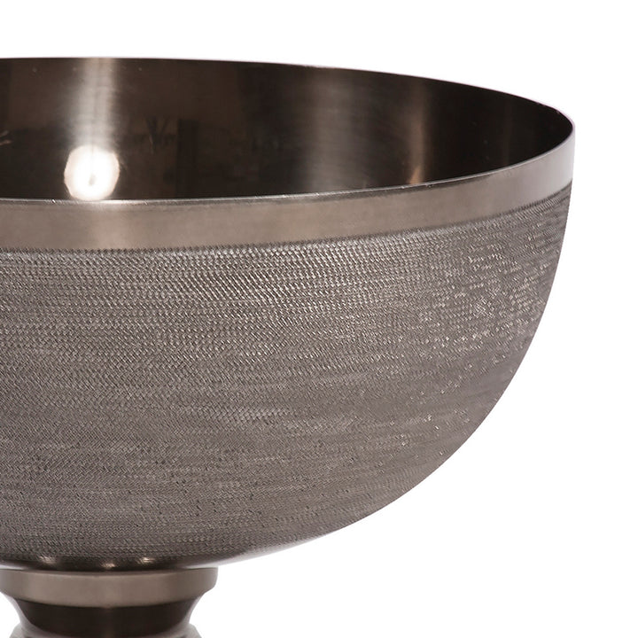 Textured Aluminum Bowl