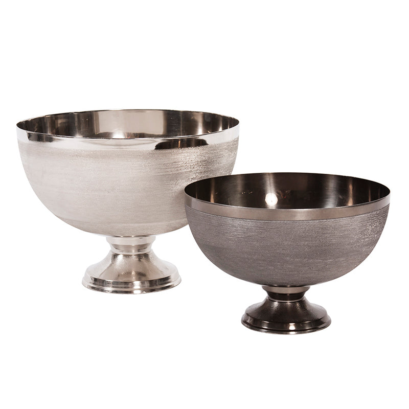 Textured Aluminum Bowl