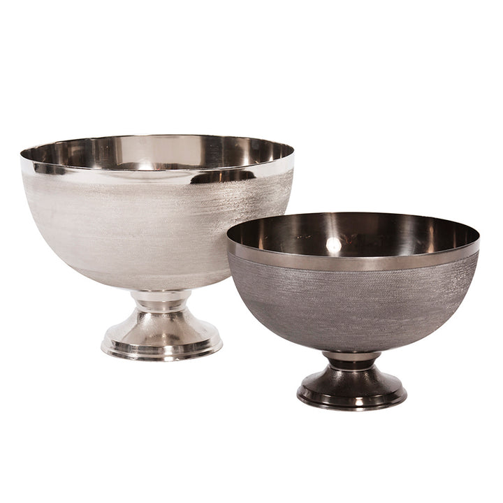Textured Aluminum Bowl