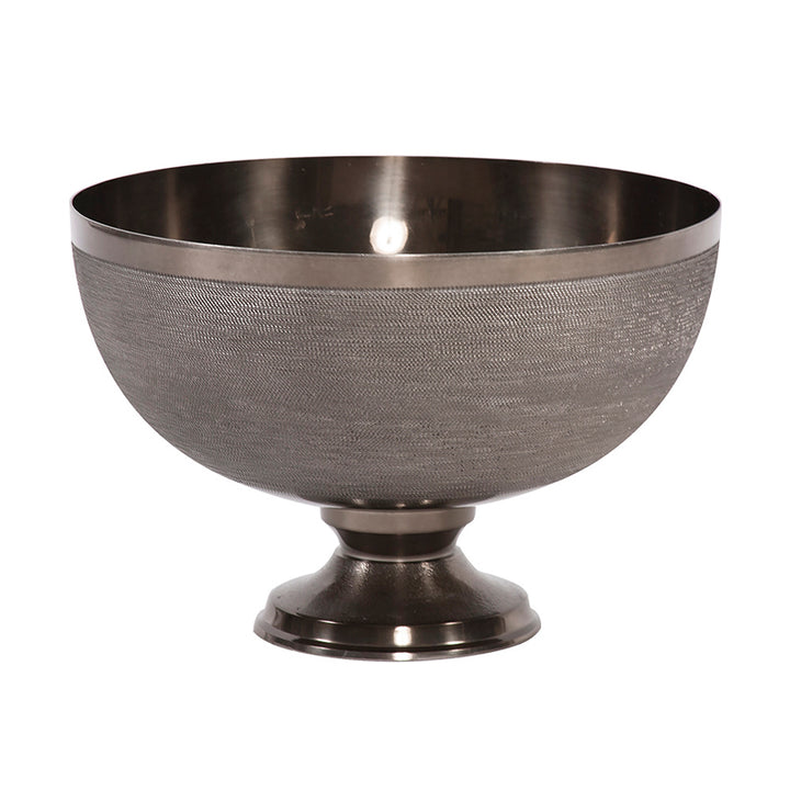 Textured Aluminum Bowl