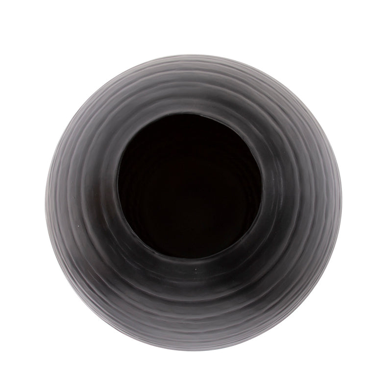 Chiseled Metal Vase