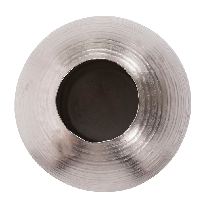 Chiseled Metal Vase