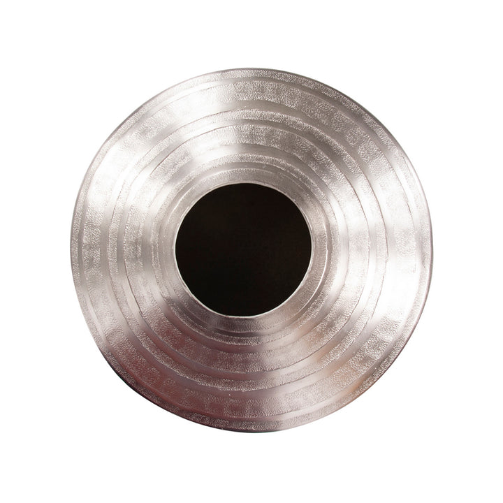 Chiseled Metal Vase