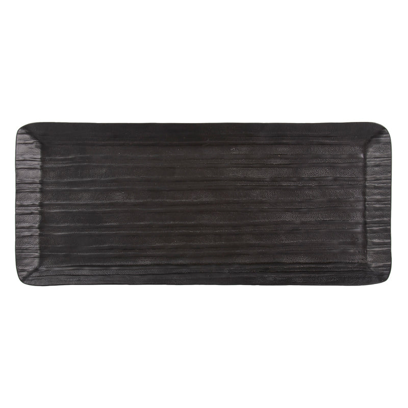 Chiseled Metal Tray