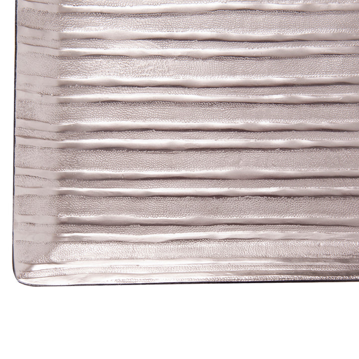 Chiseled Metal Tray