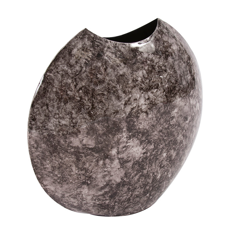 Marbled Aluminum Vase