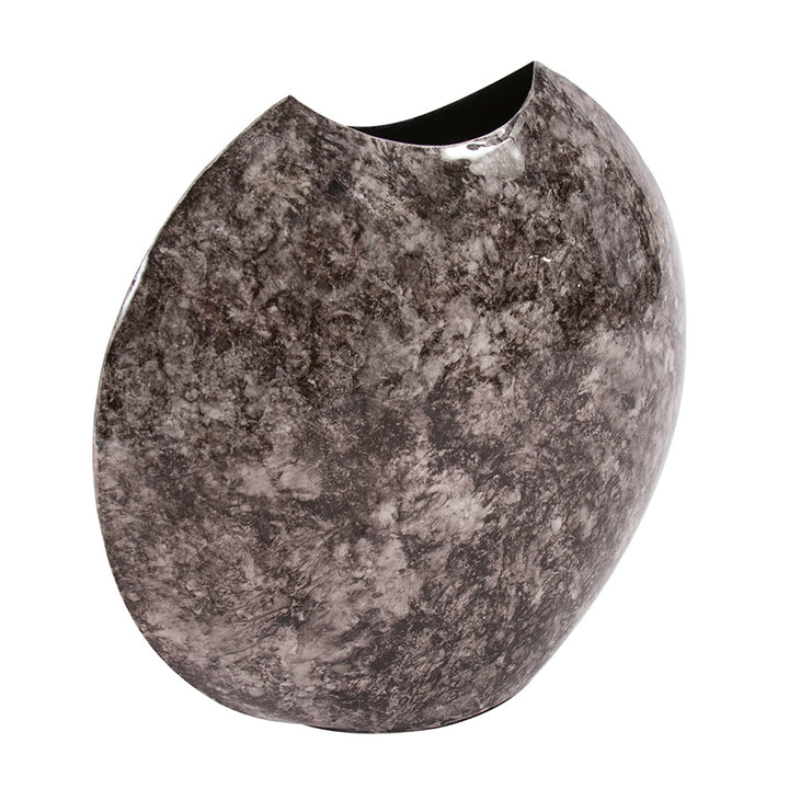 Marbled Aluminum Vase