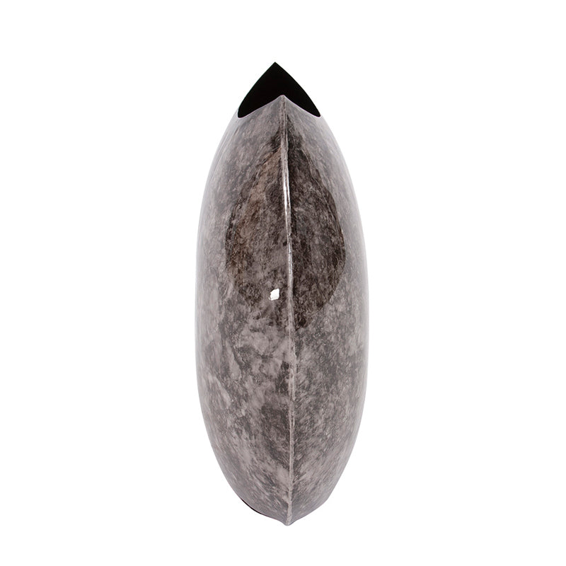 Marbled Aluminum Vase