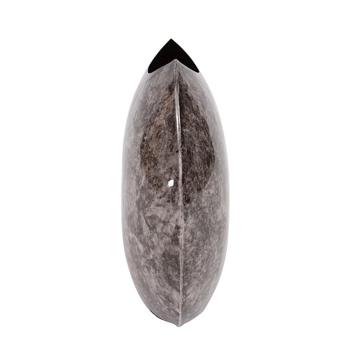 Marbled Aluminum Vase