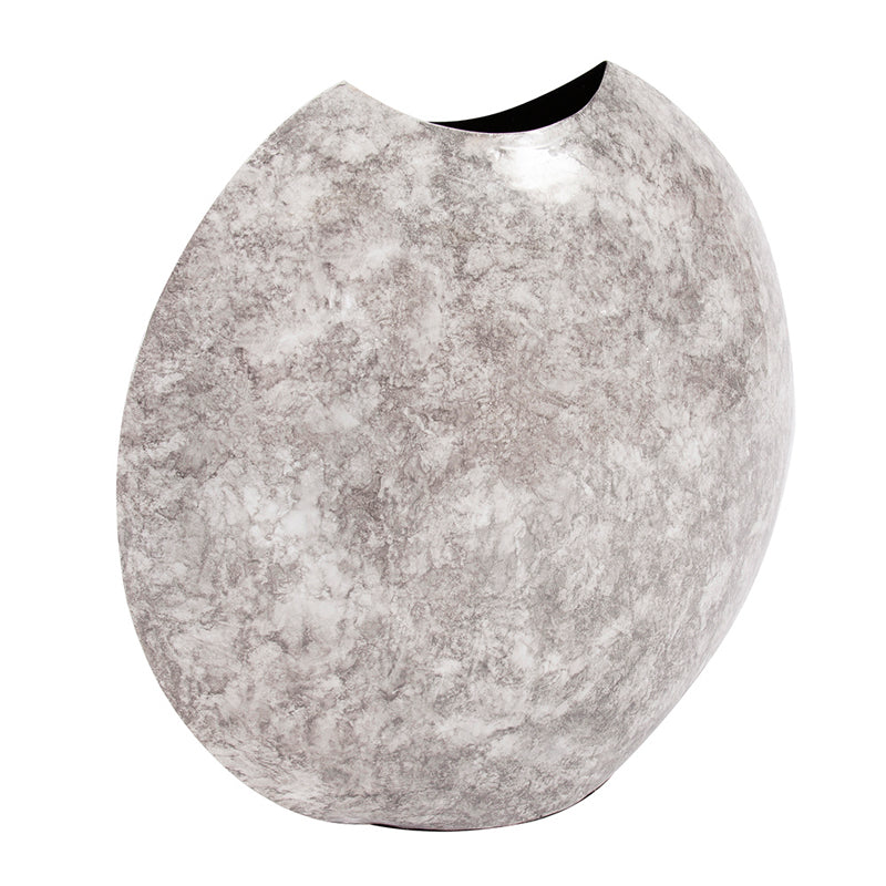 Marbled Aluminum Vase