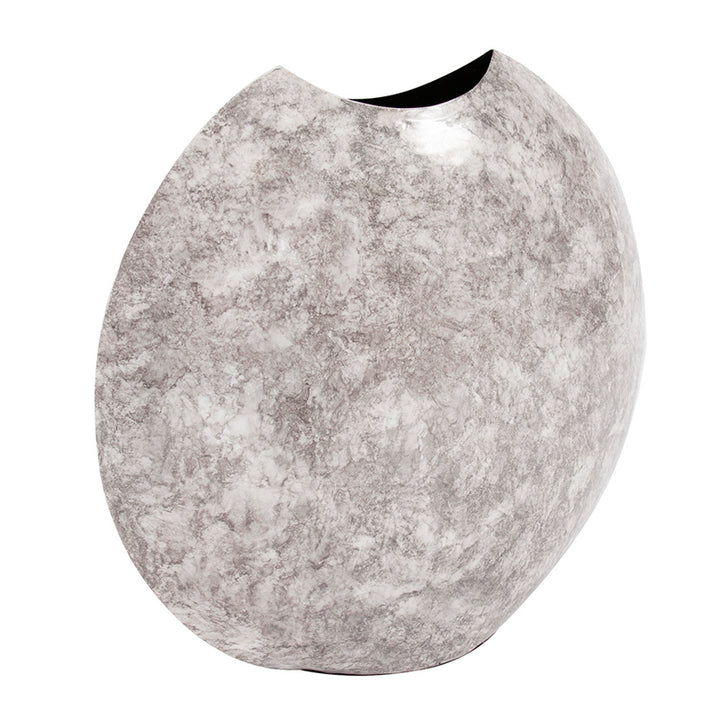 Marbled Aluminum Vase