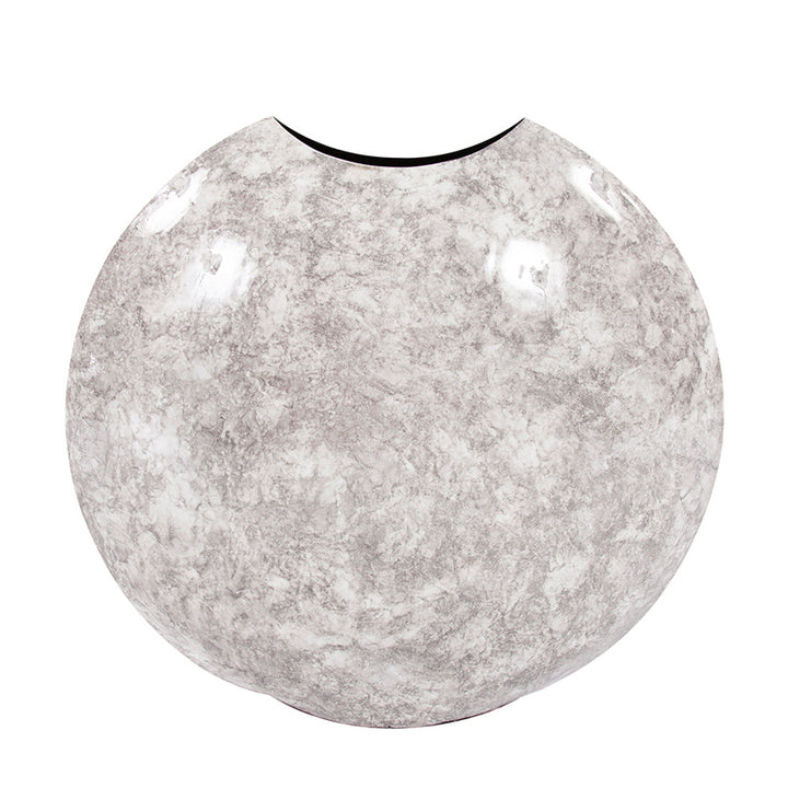 Marbled Aluminum Vase