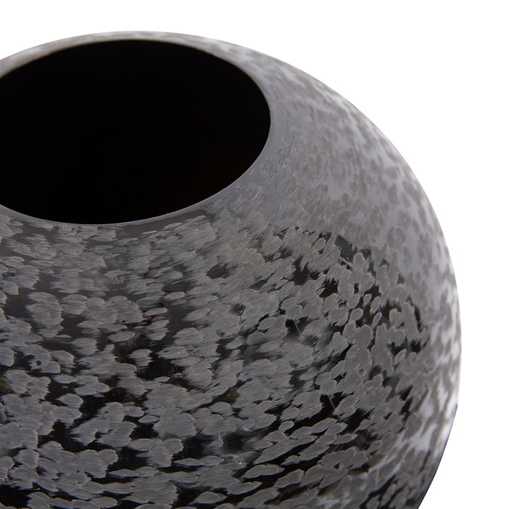 Textured Iron Vase