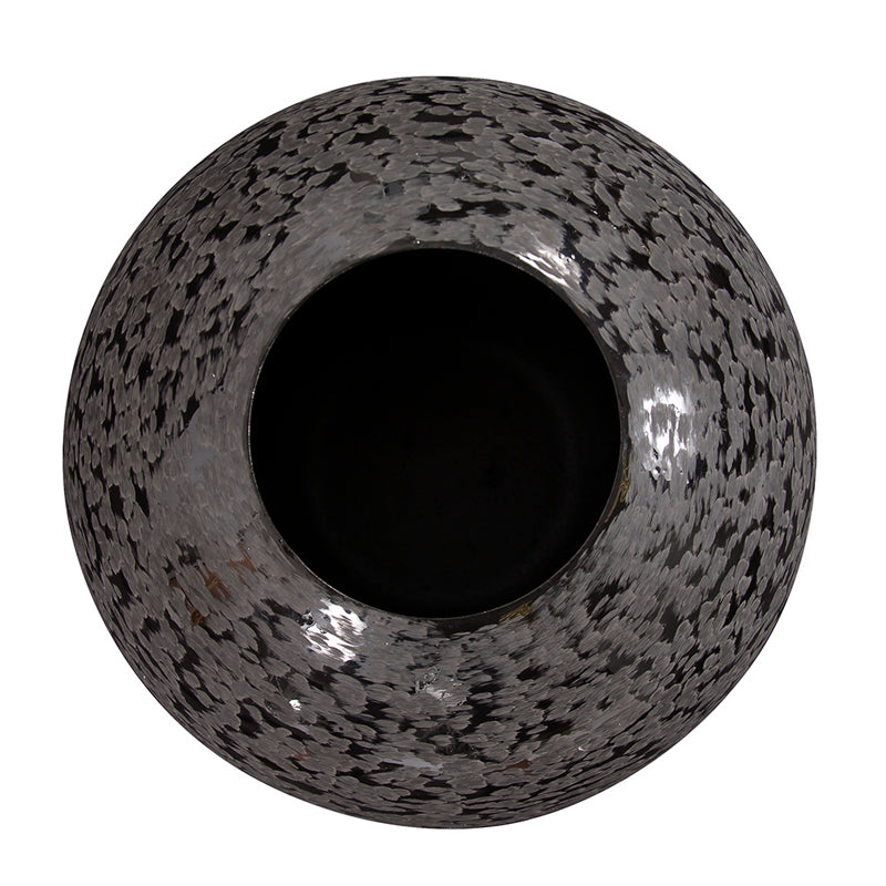 Textured Iron Vase