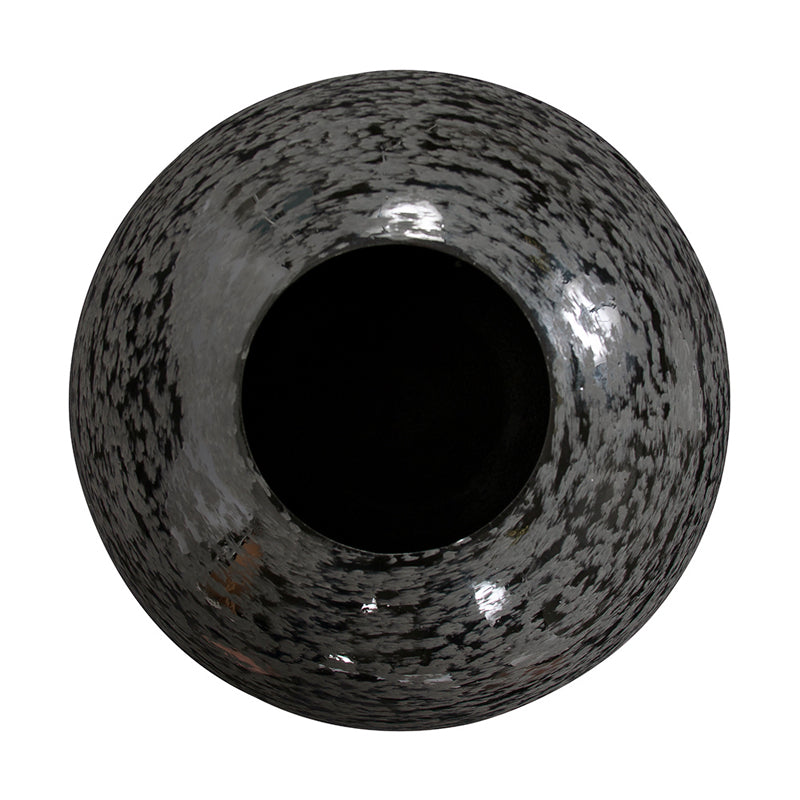 Textured Iron Vase