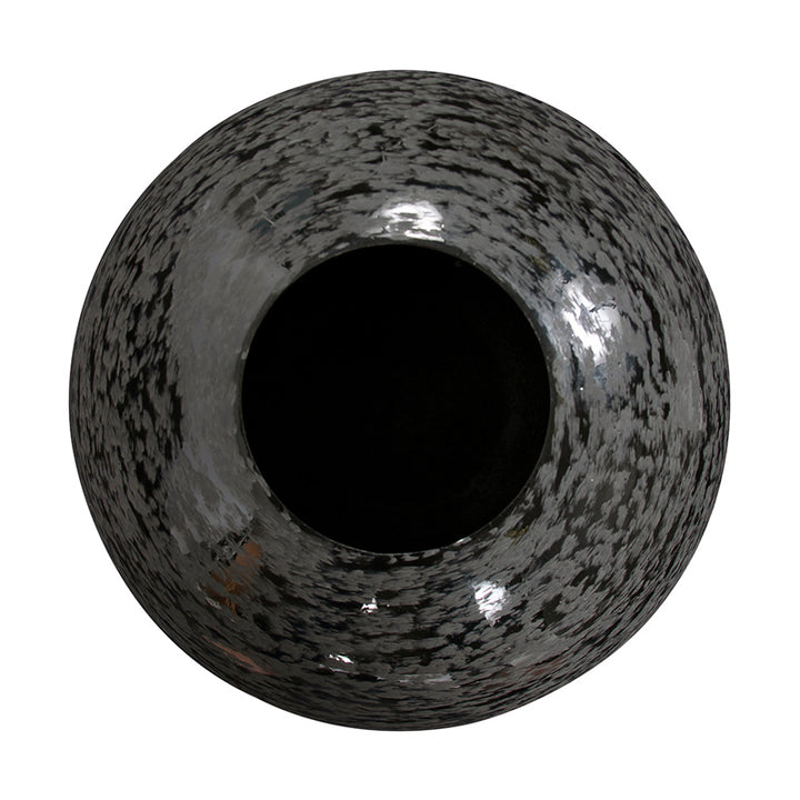 Textured Iron Vase