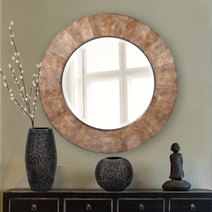 Textured Iron Vase