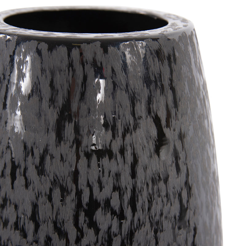 Textured Iron Vase