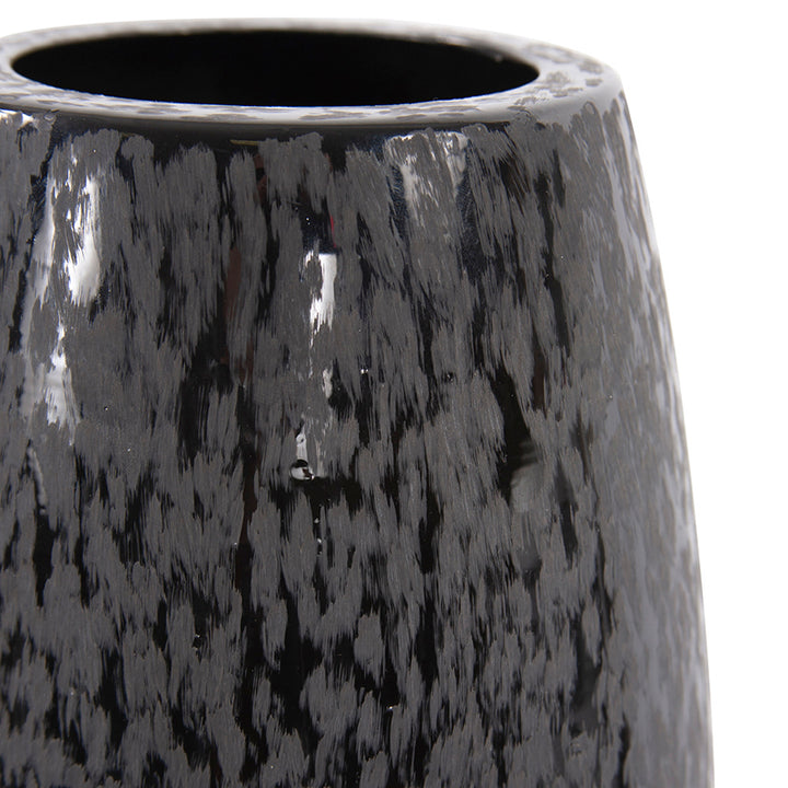 Textured Iron Vase