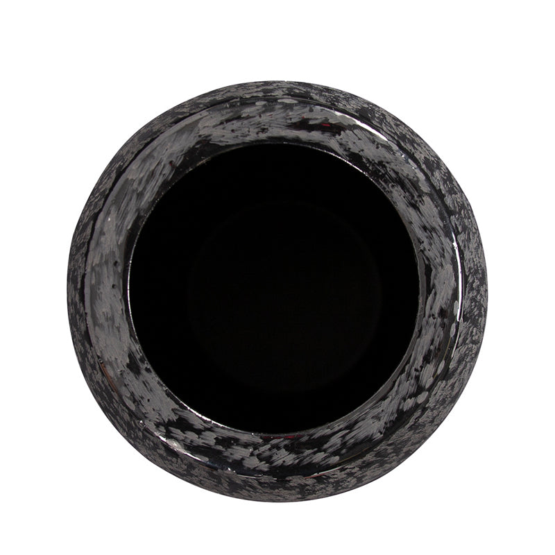 Textured Iron Vase