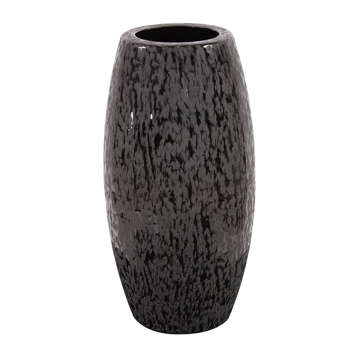 Textured Iron Vase