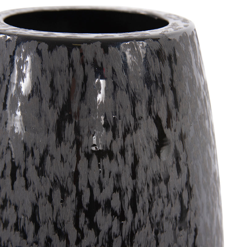 Textured Iron Vase