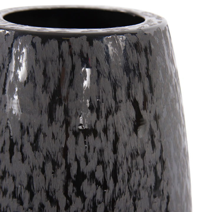 Textured Iron Vase