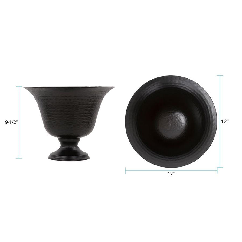 The Hammered Em Dash Vase