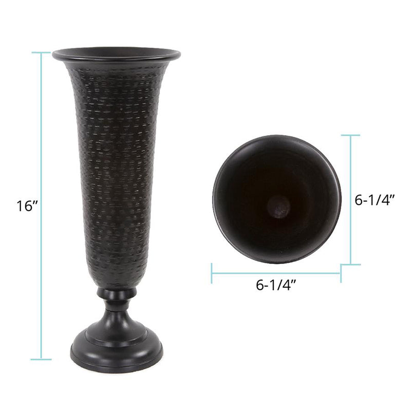 The Hammered Em Dash Vase