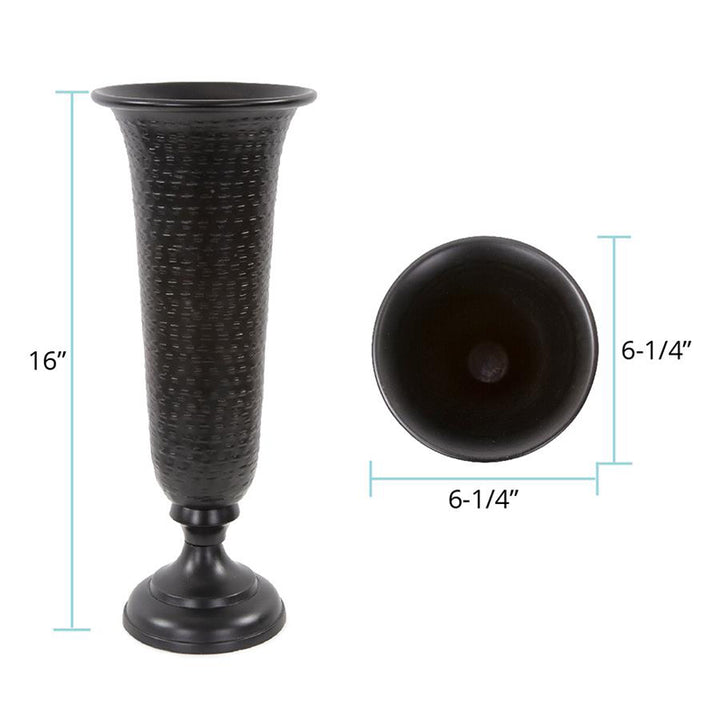 The Hammered Em Dash Vase