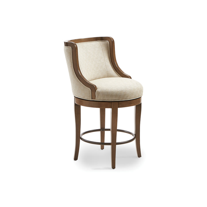 Corbin Wood Back Swivel