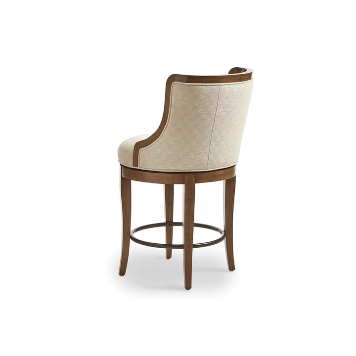 Corbin Wood Back Swivel