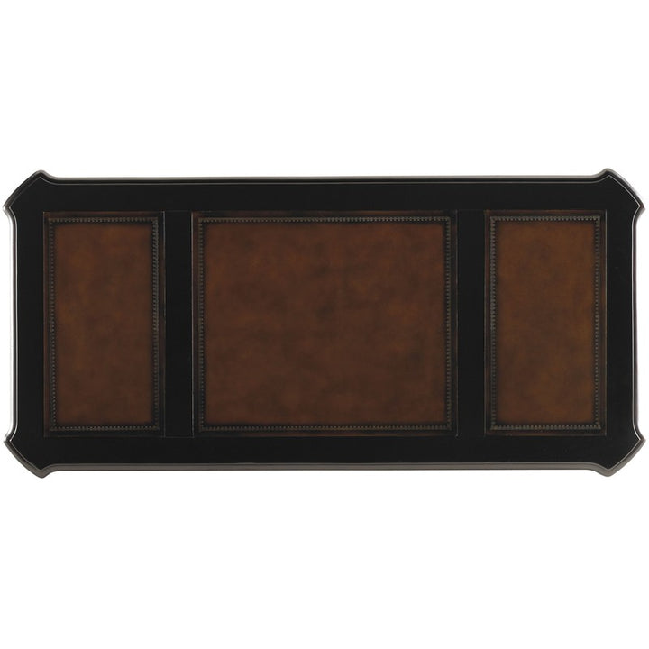 Telluride - 76" Executive Desk With Leather Panels